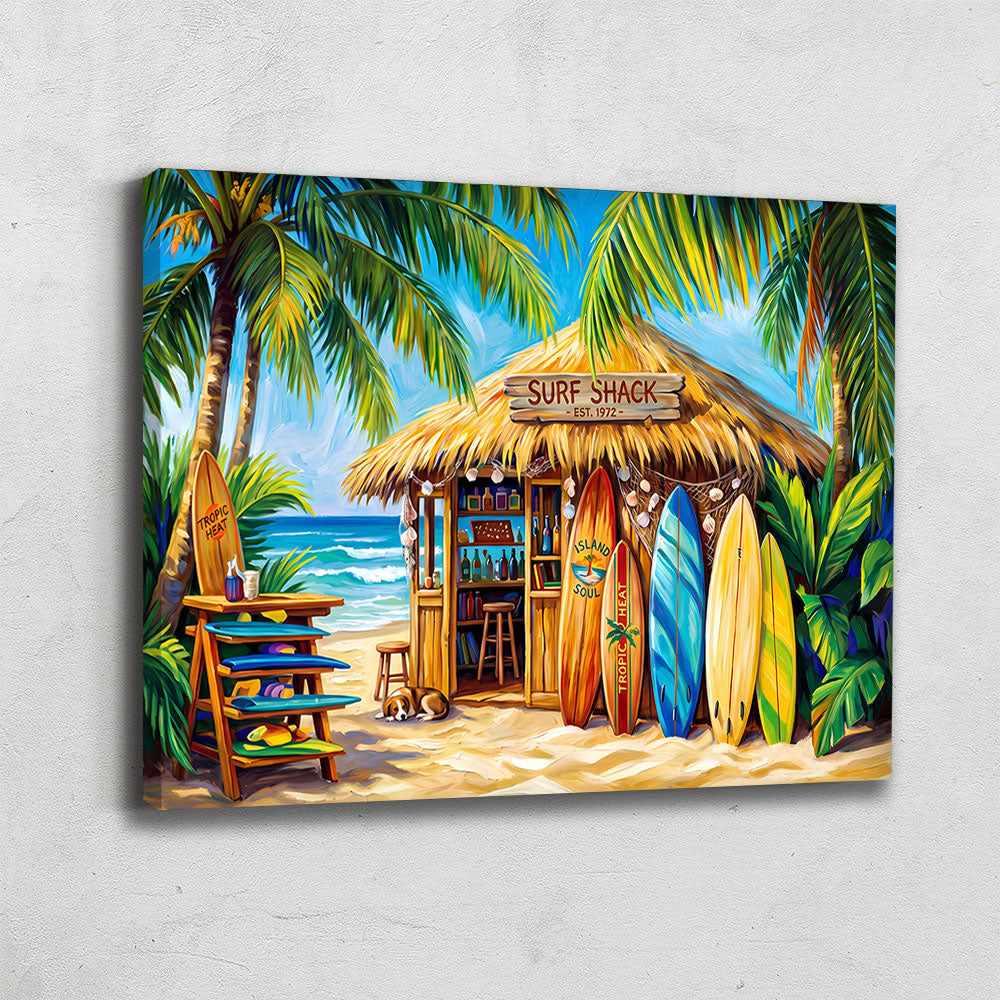 Tableau Peinture Surf