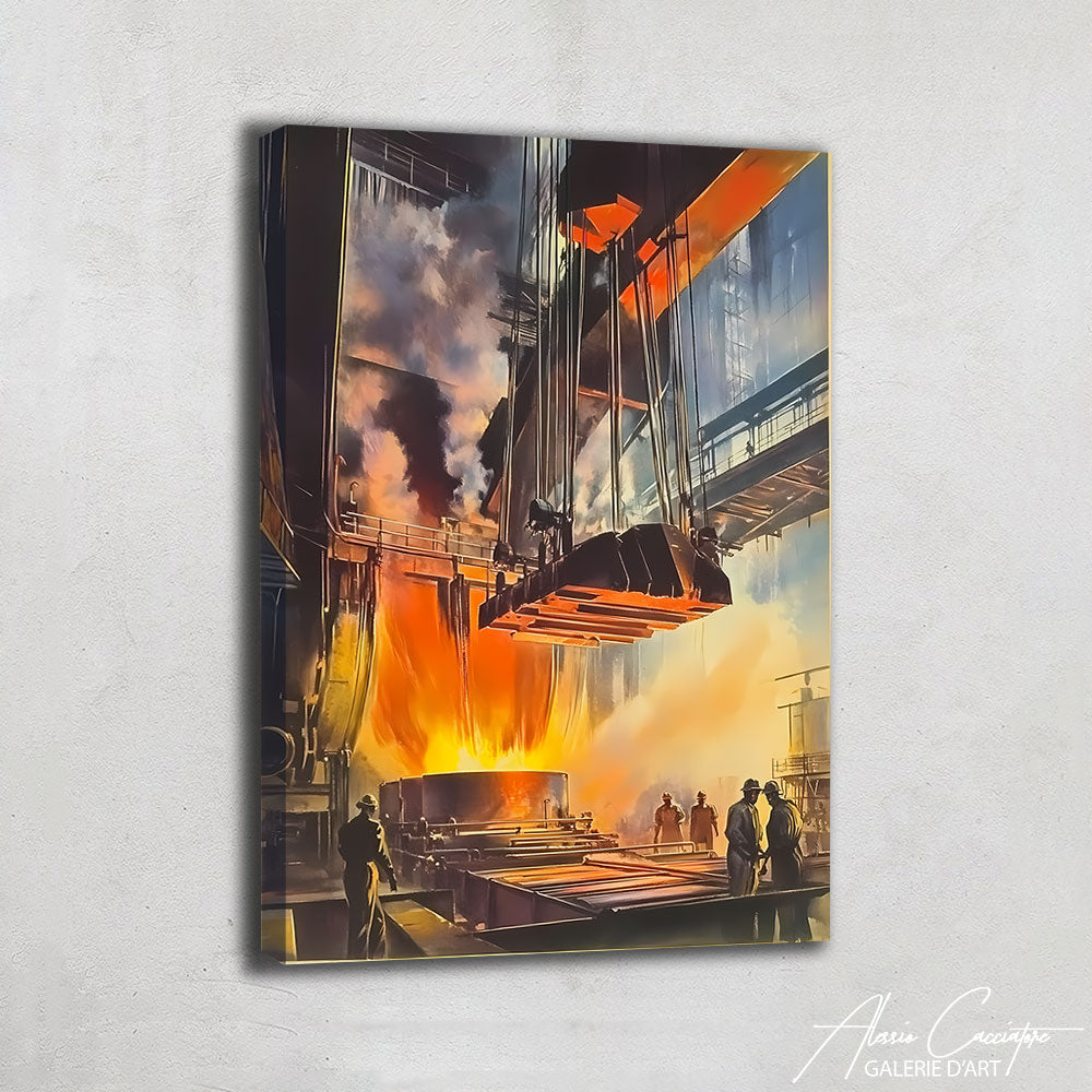 Tableau Industriel Chic