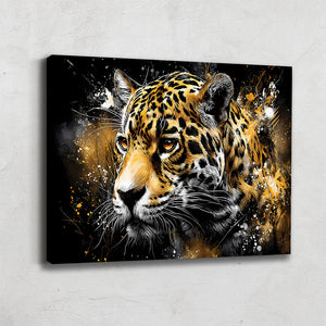 TABLEAU LÉOPARD DÉCO