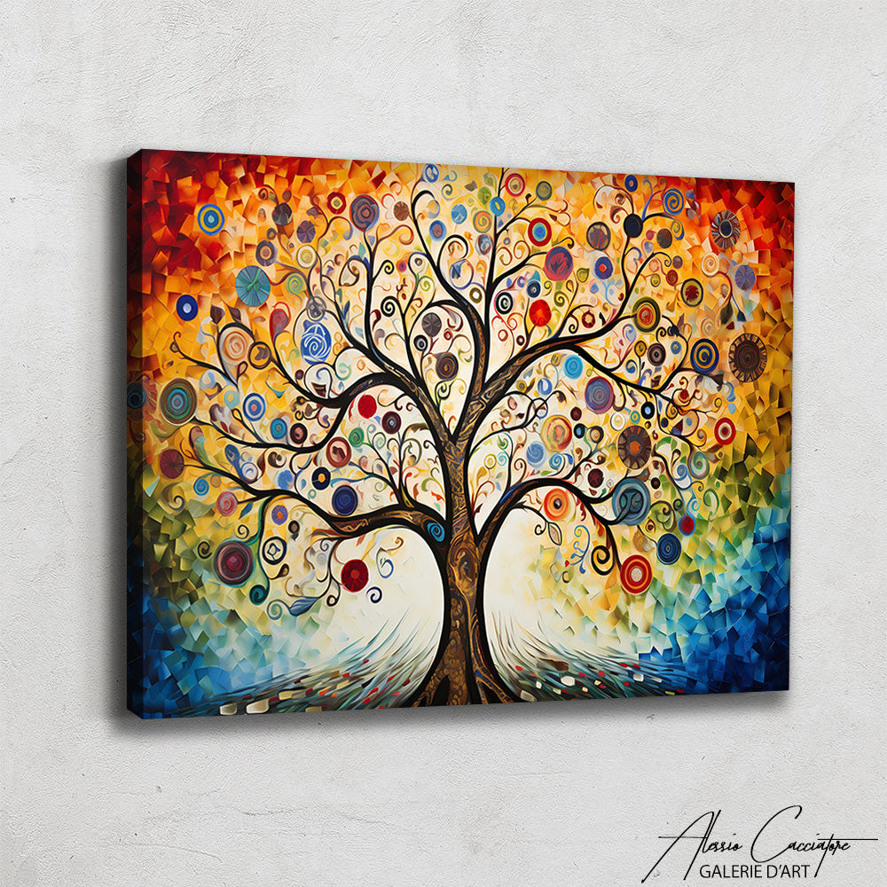 tableau arbre de vie moderne
