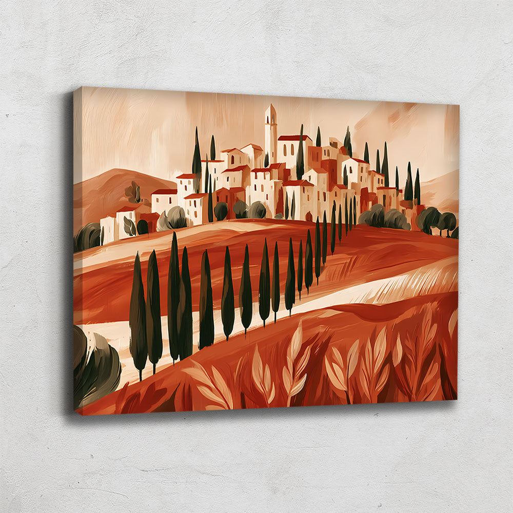 Tableau Terracotta Paysage