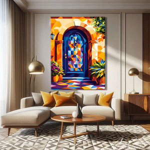 Peinture Avec Formes Géométriques