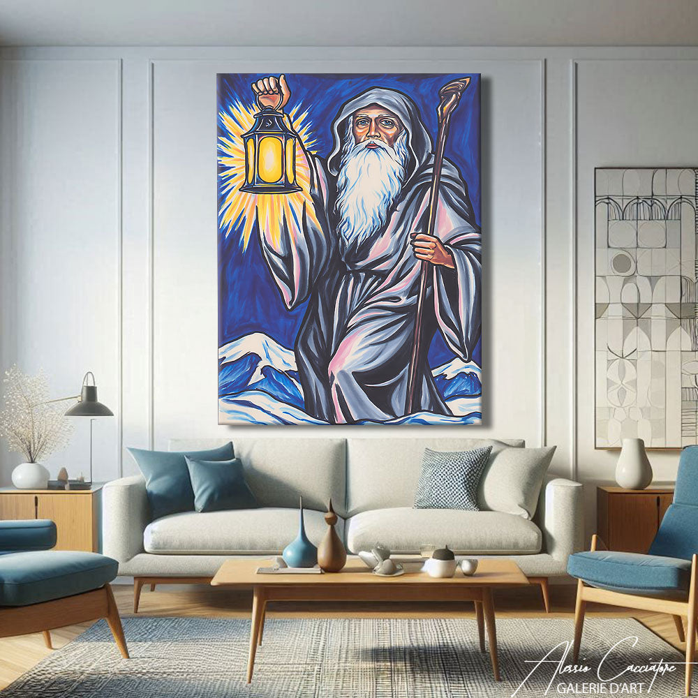 tableau bleu