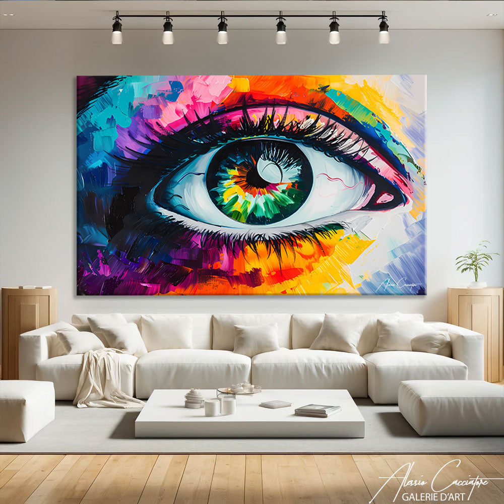 Tableau Oeil Femme