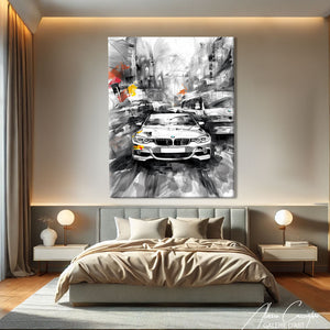 Toile BMW
