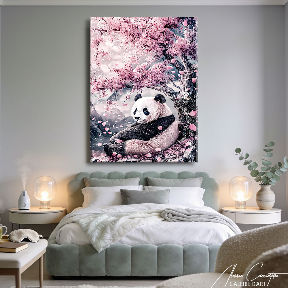 Toile Peinture Panda