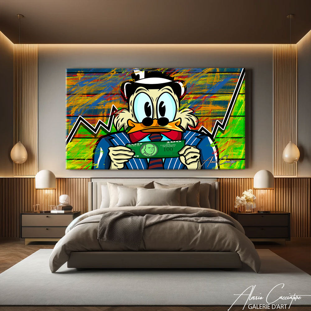 Tableau donald moderne