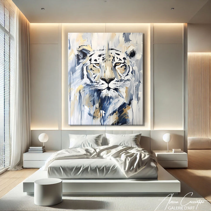 tableau tigre moderne 