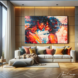 Peinture Couple Sensuel