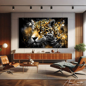 TABLEAU LÉOPARD DÉCO