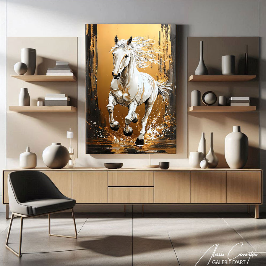 Tableau Cheval – mise en situation