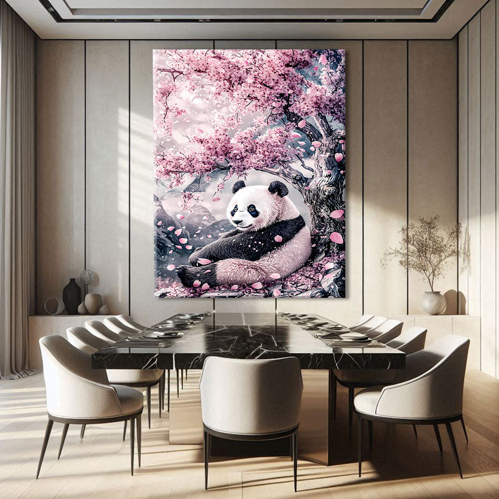 Affiche Peinture Panda