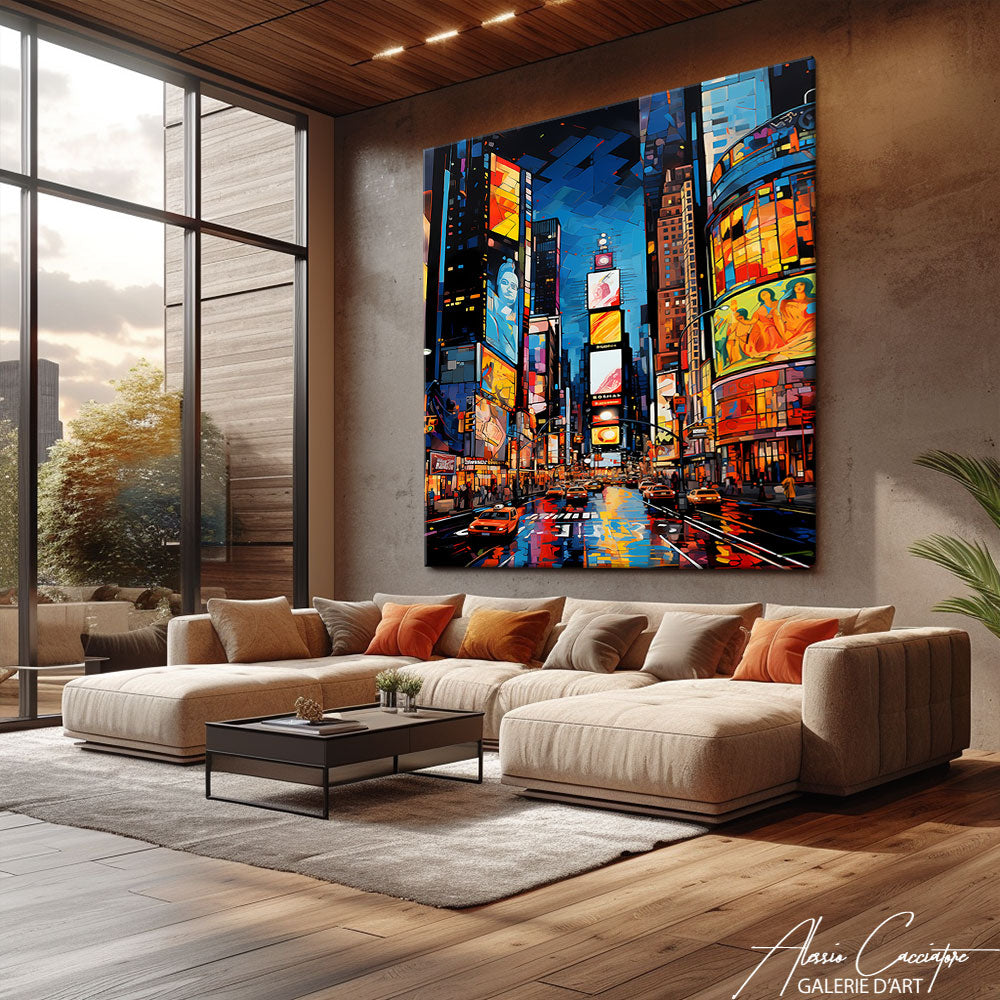 peinture moderne new york 