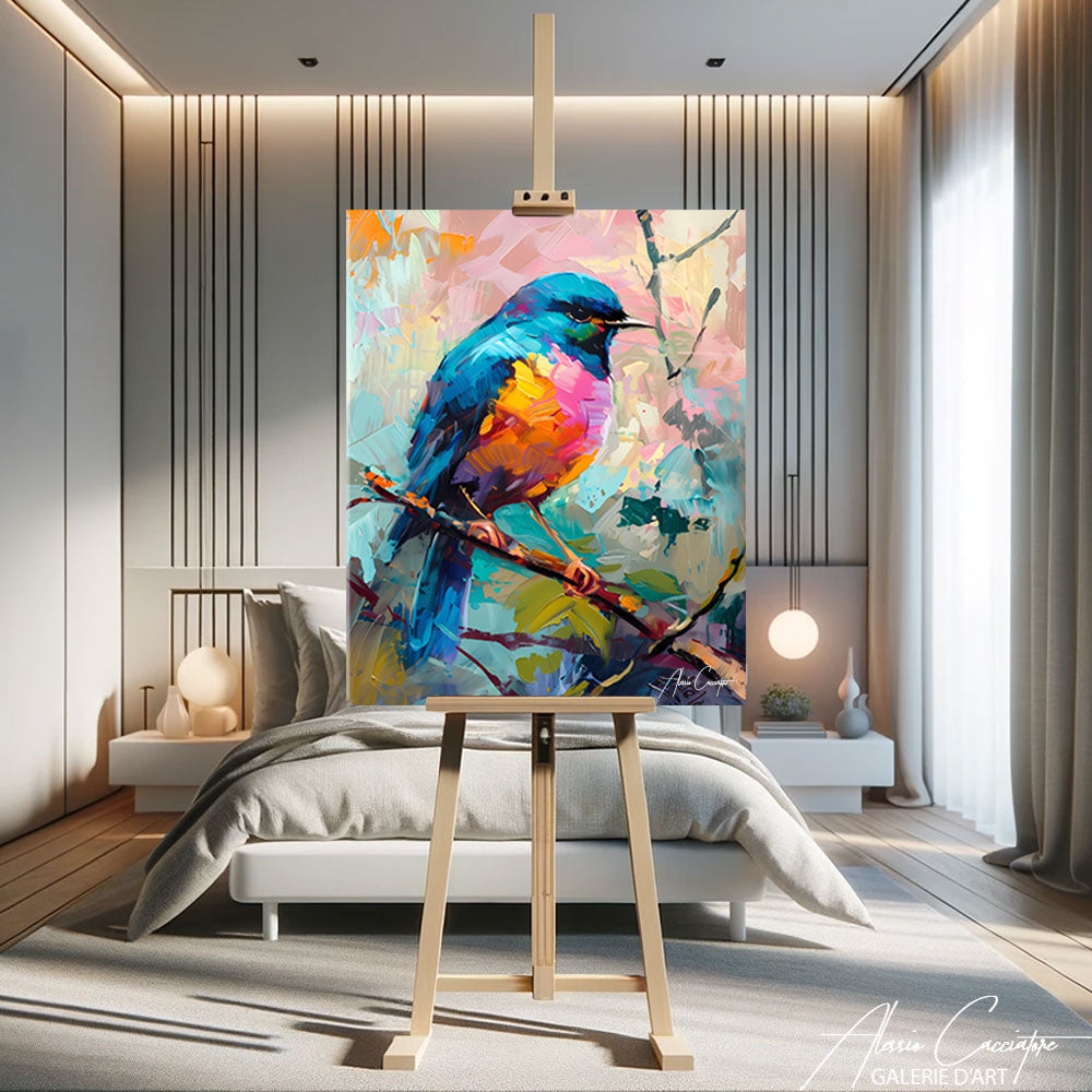 Peinture Tableau Oiseau