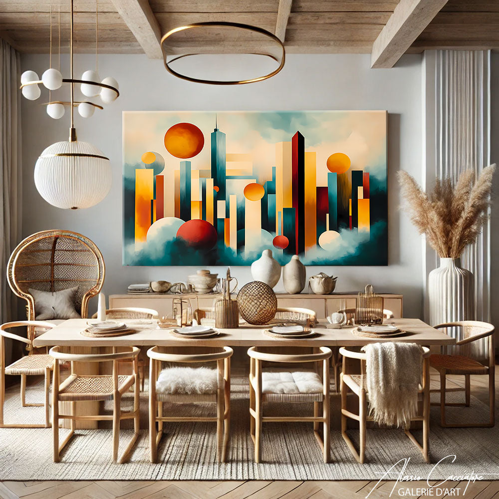 Tableau peinture moderne
