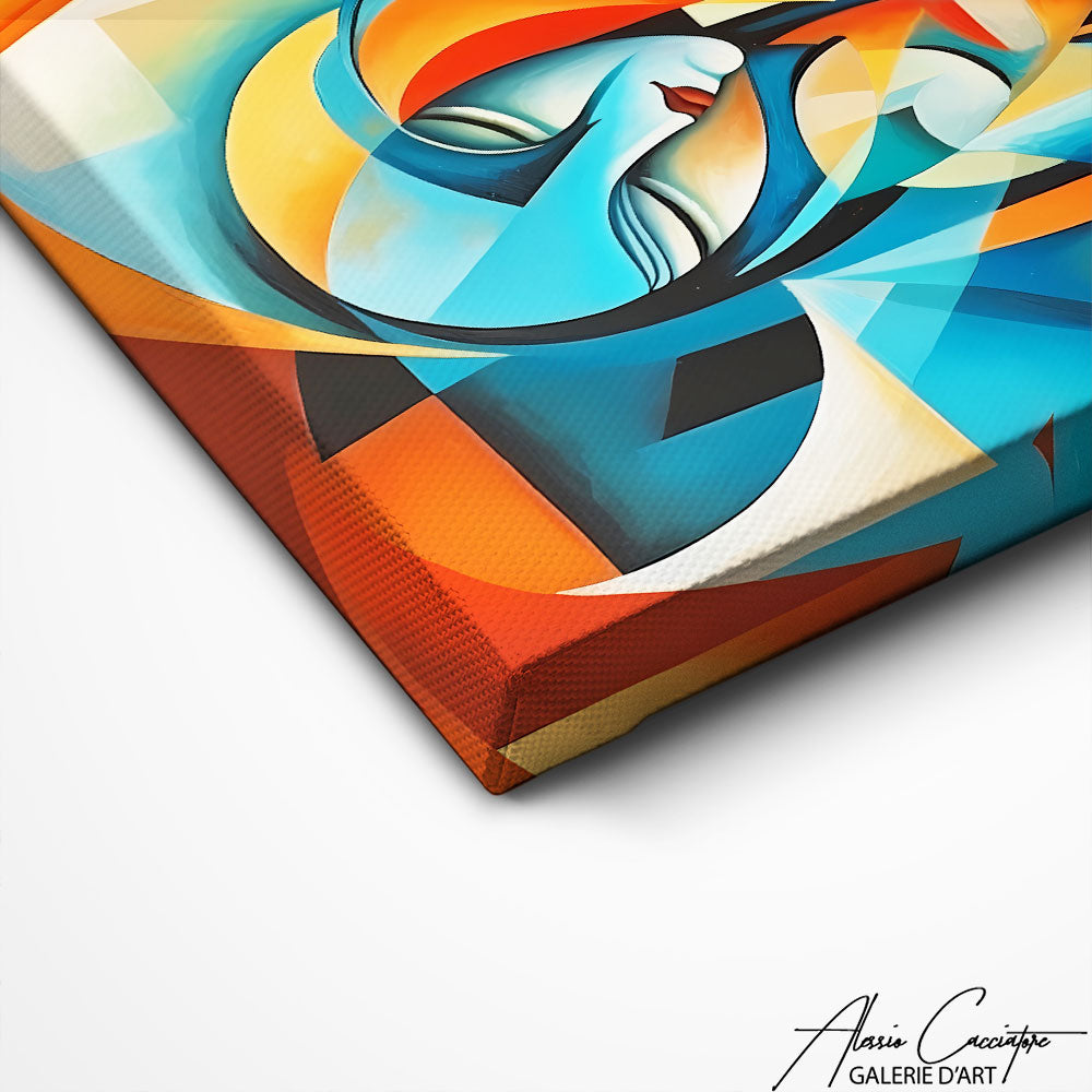 tableau cubisme abstrait