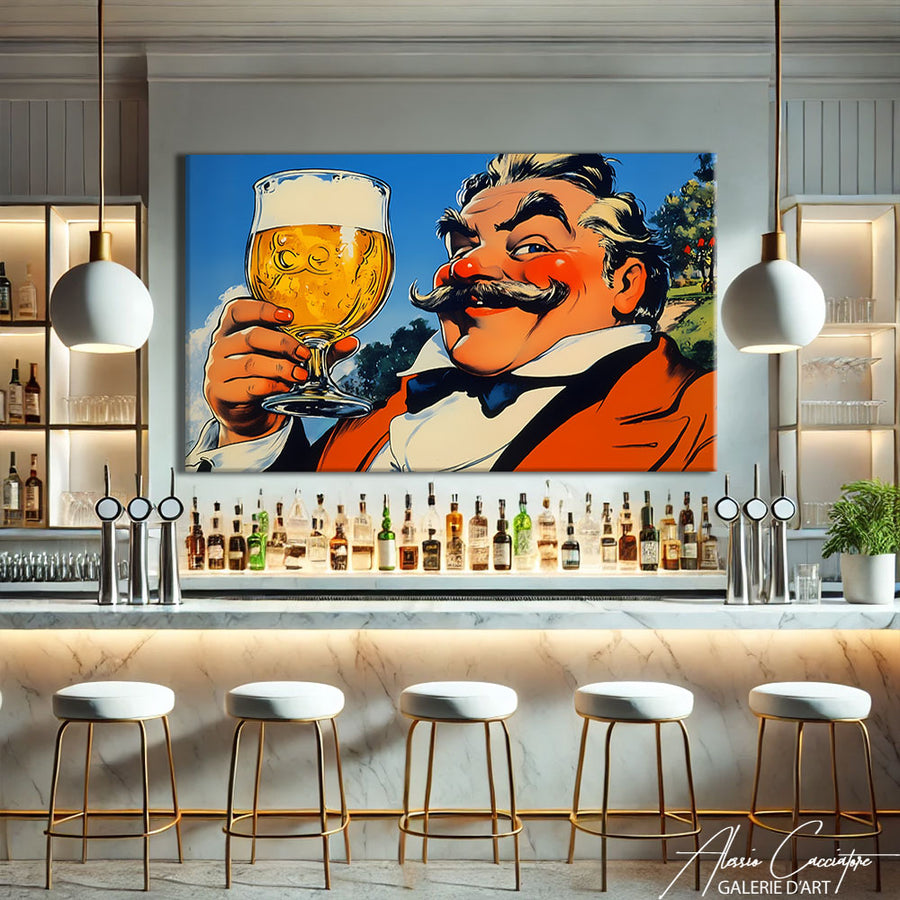 Tableau Bière Cuisine – mise en situation