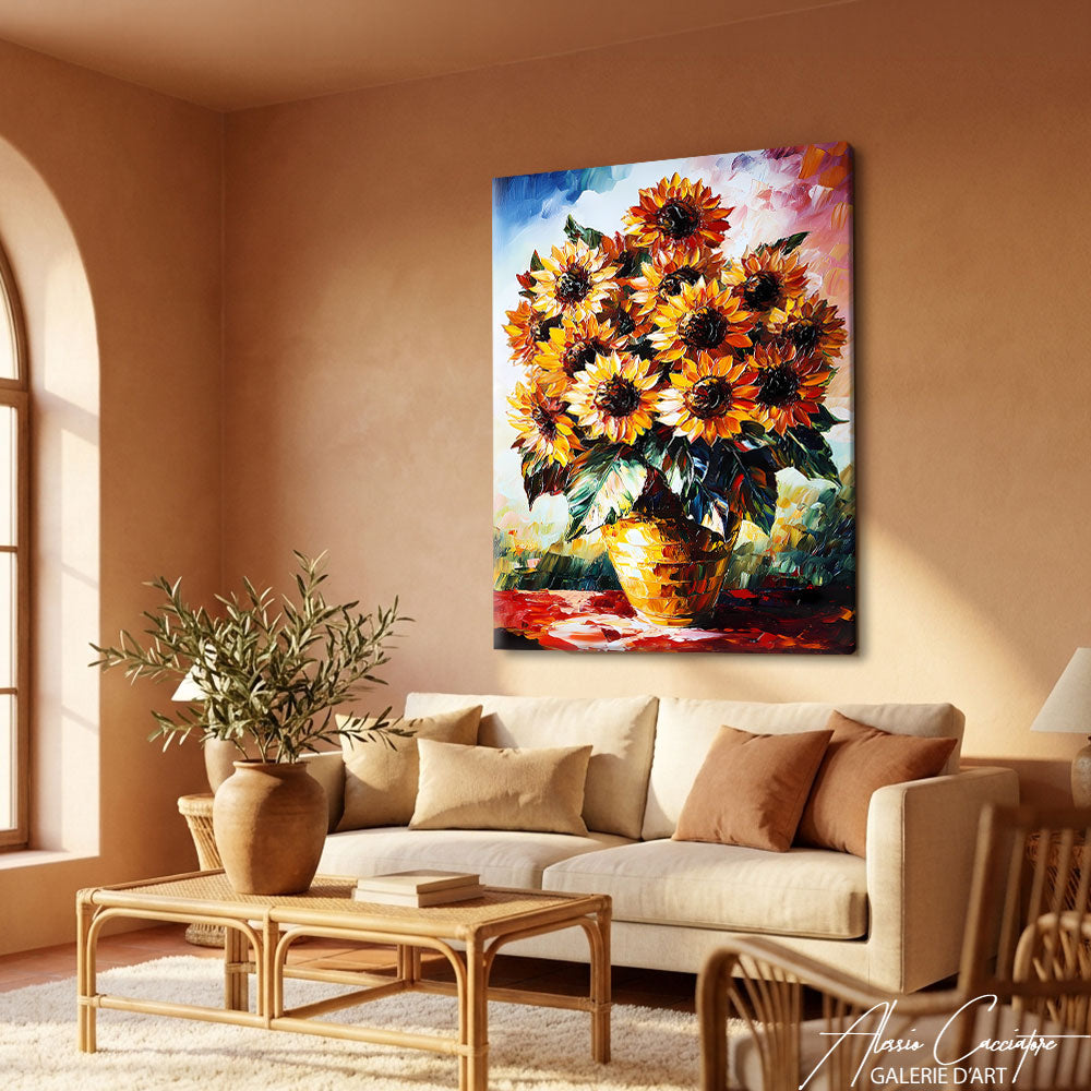 Affiche Tournesols Tableau