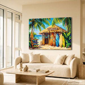 Décoration Murale Peinture Surf