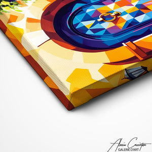 Art Mural Avec Formes Géométriques