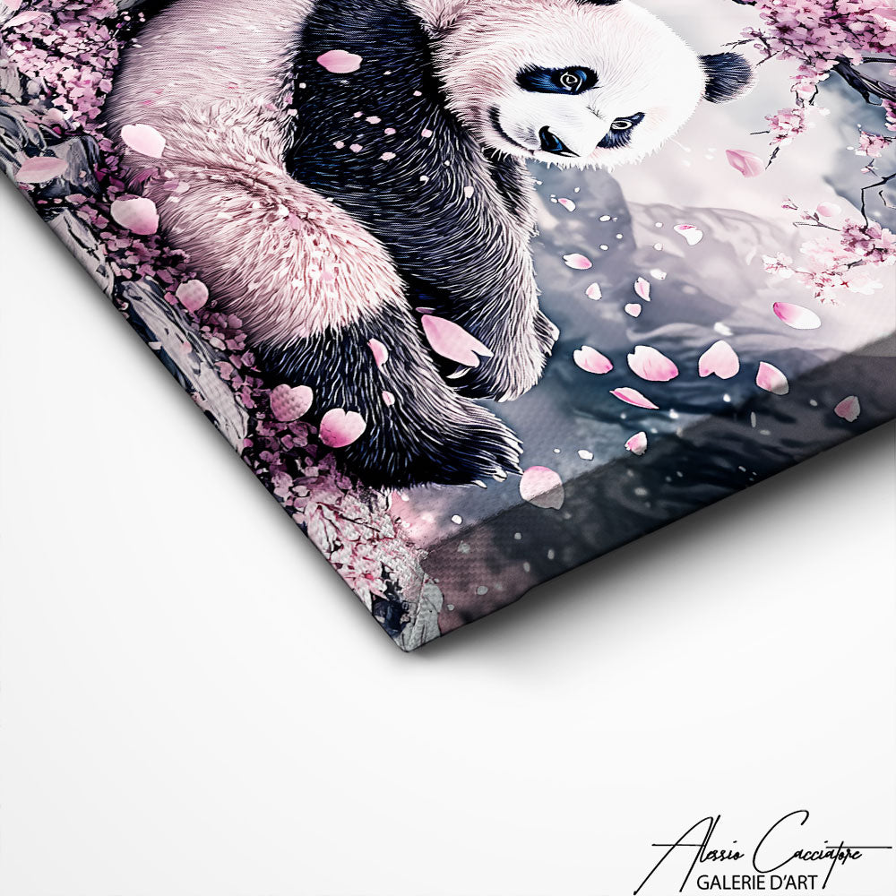 Art Mural Peinture Panda