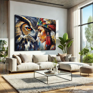 tableau hibou