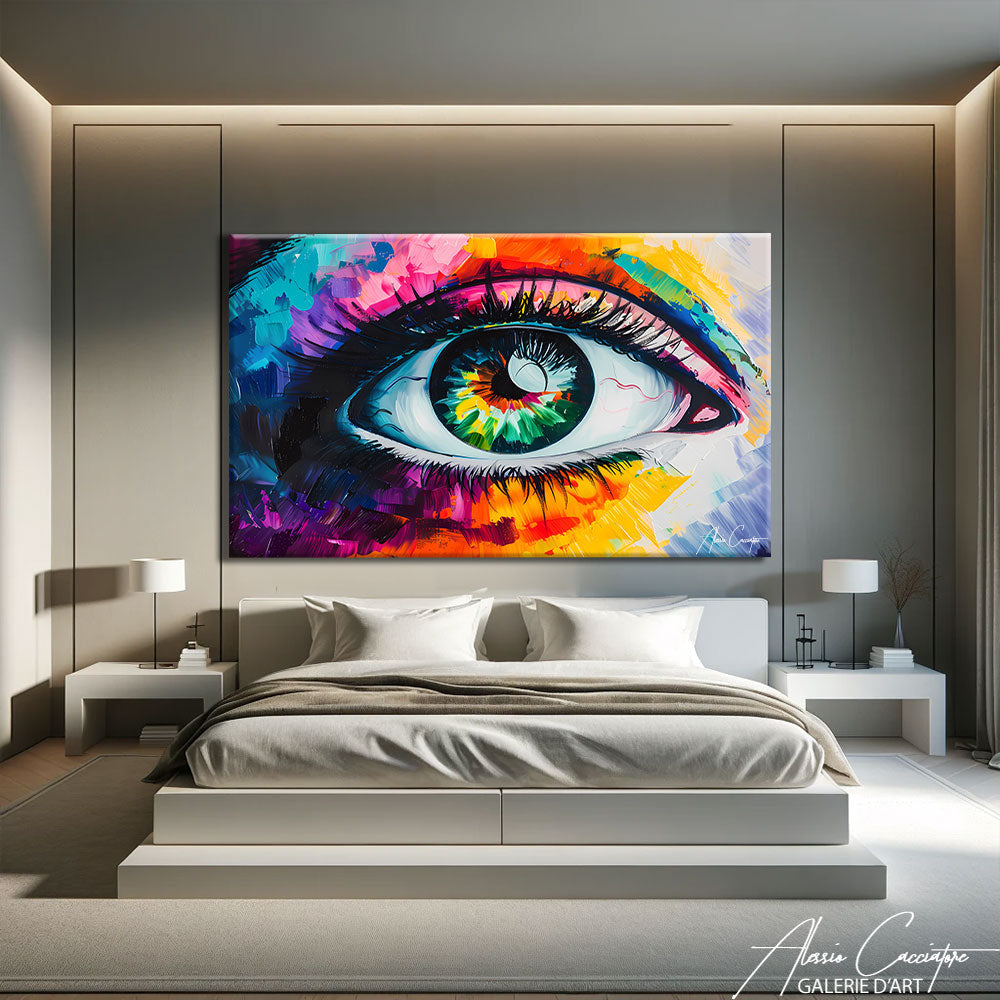 tableau coloré moderne