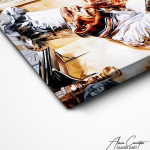 Art Mural Deco Pour WC