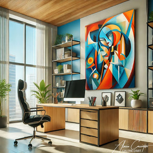 Tableau Moderne Cubiste
