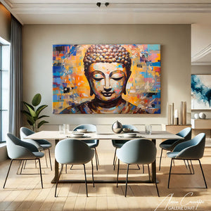 tableau bouddha decoration