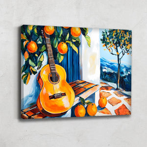 Peinture Guitare
