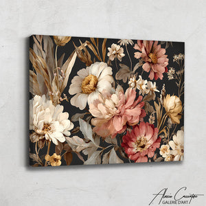Tableau Ancien Fleurs