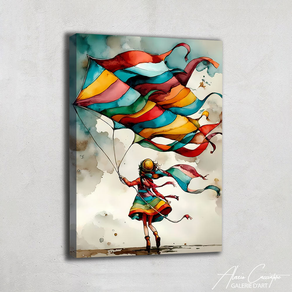 Tableau Cerf Volant