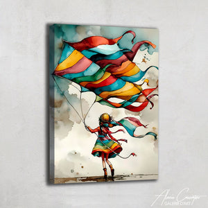 Tableau Cerf Volant