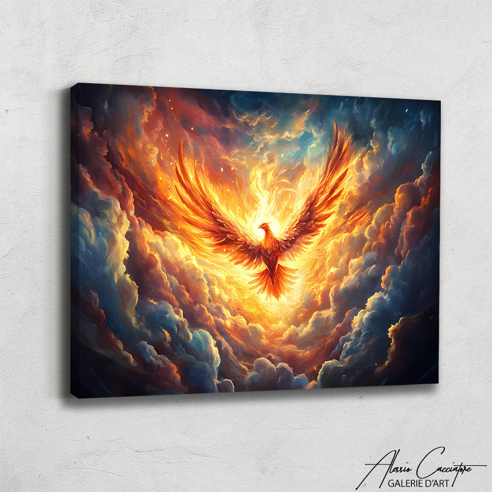 Tableau Oiseau de Feu