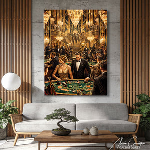 Peinture Casino Art Deco