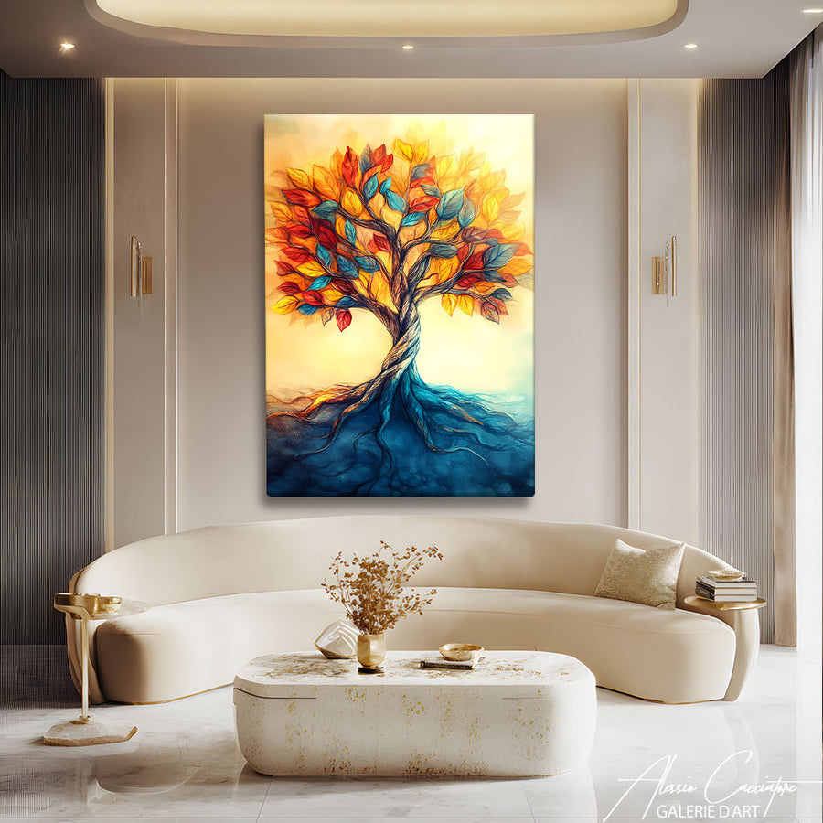 Toile arbre – mise en situation