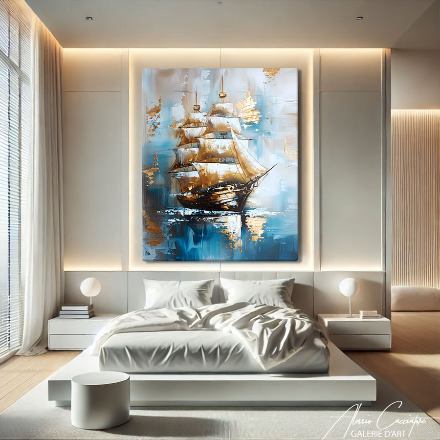 TABLEAU BATEAU ANCIEN – mise en situation