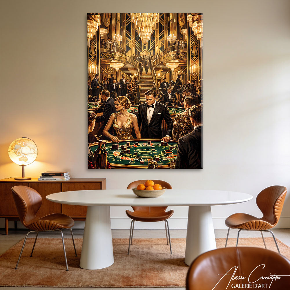 Toile Casino Art Deco