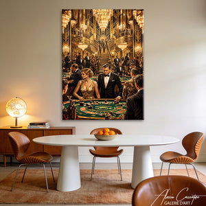 Toile Casino Art Deco