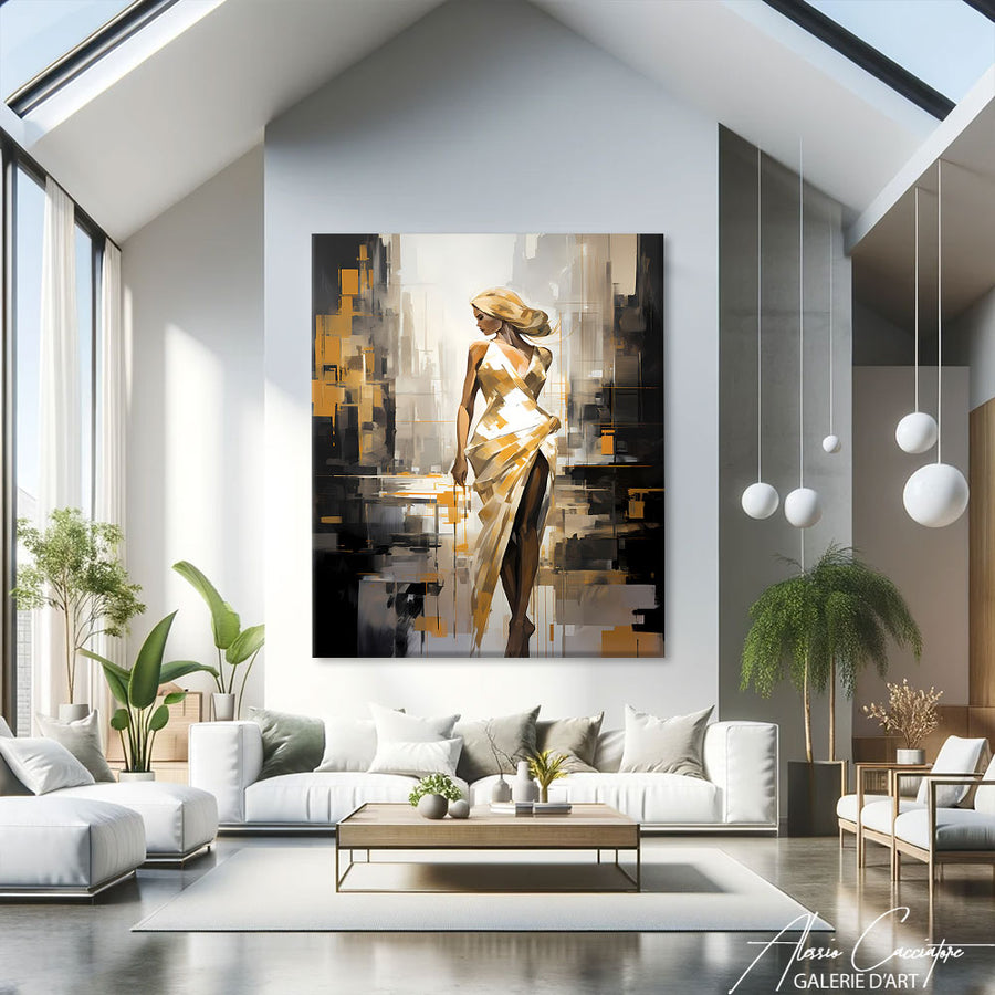 Tableau Femme Sexy – mise en situation
