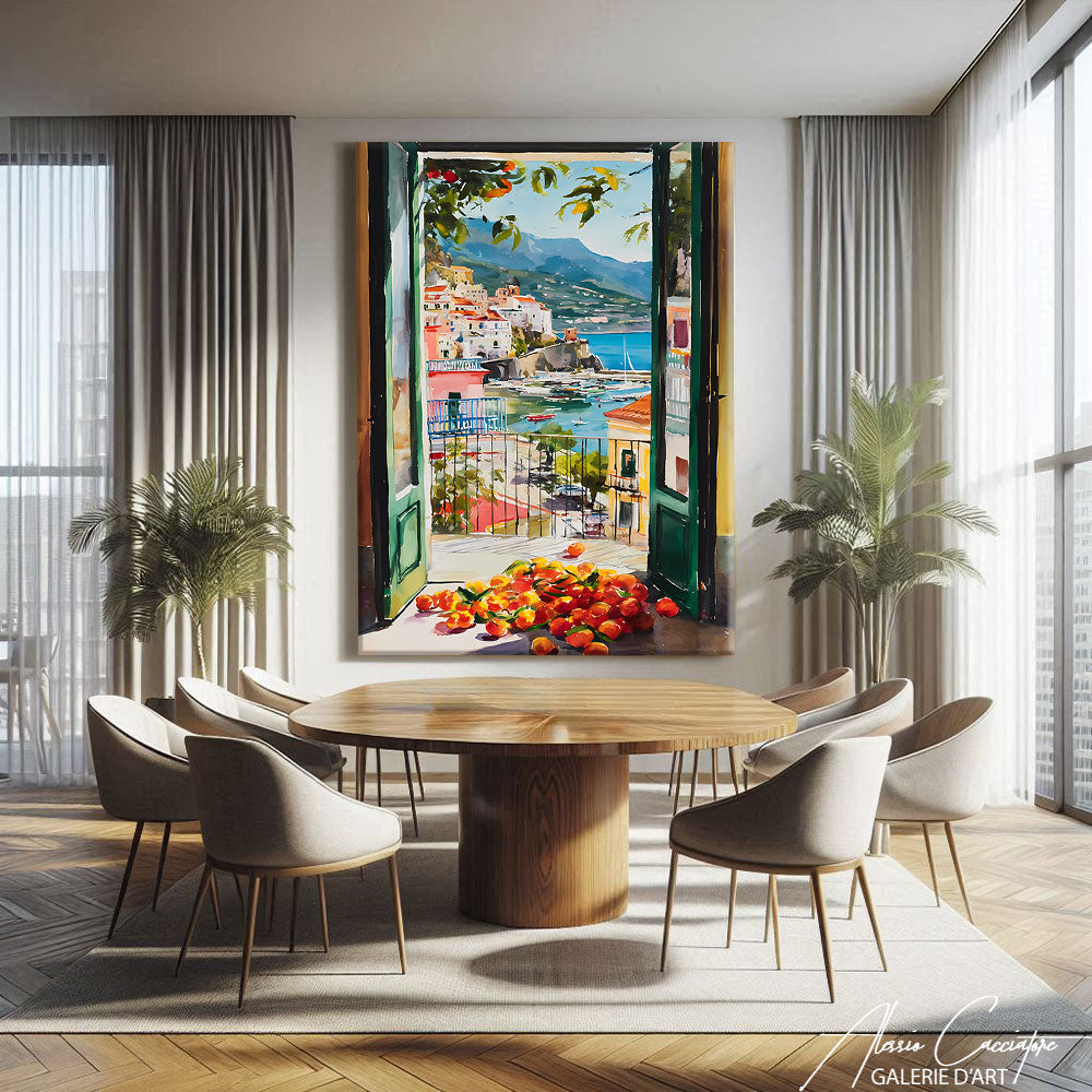 TABLEAU AVEC FENÊTRE OUVERTE