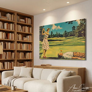 Décoration Murale Golfeuse
