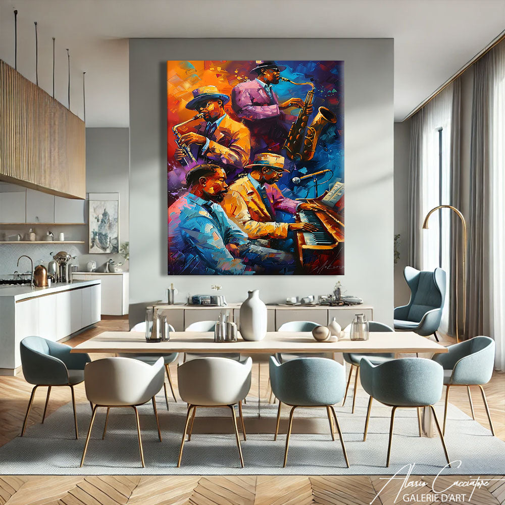 Tableau Contemporain Abstrait
