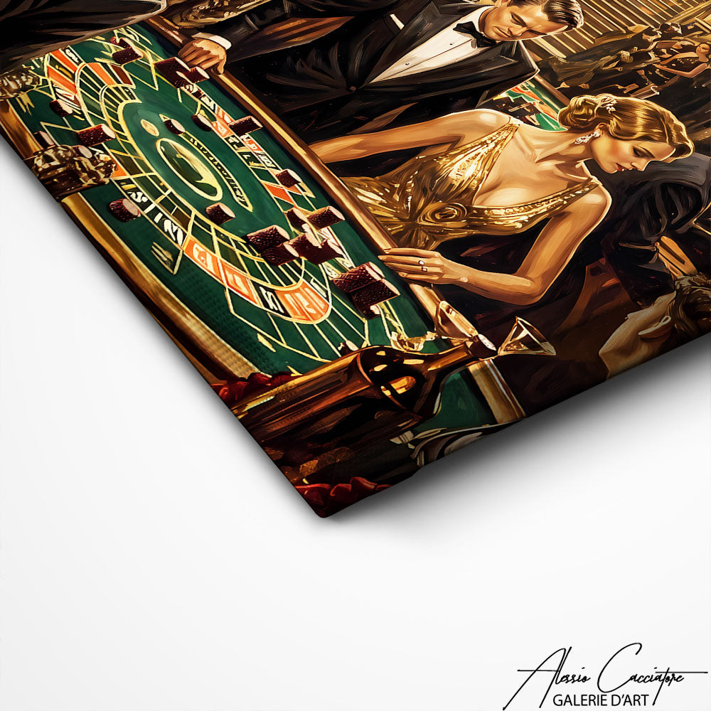 Art Mural Casino Art Deco