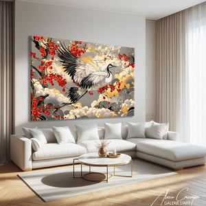 tableau fleurs de cerisier