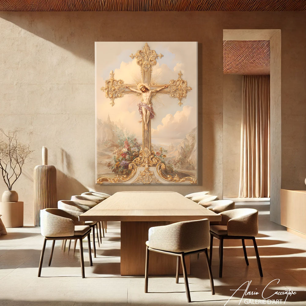 Tableau Ancien Abstrait 