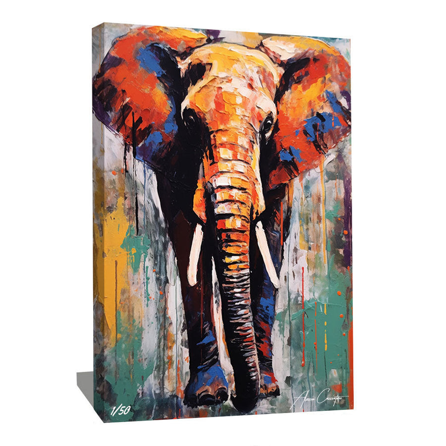 tableau éléphant