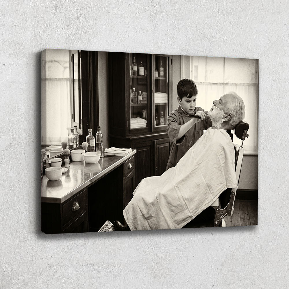 TABLEAU NOIR ET BLANC VINTAGE