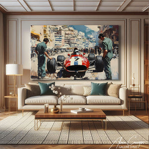 TABLEAU VOITURE MODRNE